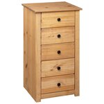 vidaXL Buffet 46x40x89 cm Pin Gamme Panama