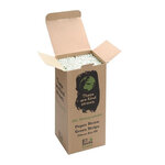 Paille  en papier fiesta green - vert & blanc - lot de 250 -  - papier