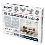 Puzzle mural en bois - Hémispheres 68 cm