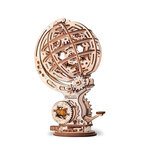 Maquette 3D en bois - Globe cinétique 25 1 cm