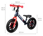 Draisienne Qplay Player - Rouge