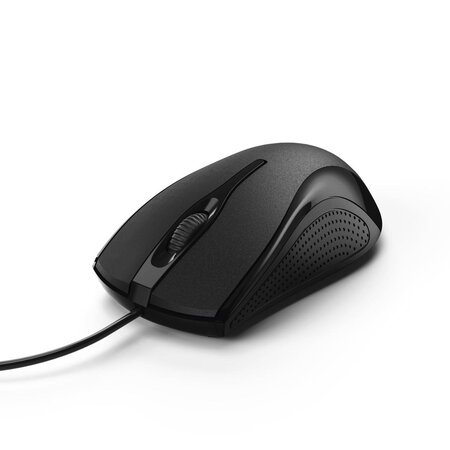 Souris optique à 3 boutons 'mc-200'  filaire  noire hama