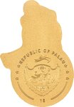 Pièce de monnaie en Or 1 Dollar g 0.5 Millésime Small Gold SNOWMAN