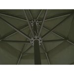 vidaXL Parasol Vert Aluminium 500 cm