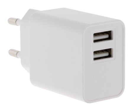 Chargeur à 2 prises USB 2 4A