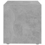 vidaXL Meubles TV 4 Pièces Gris béton 37x35x37 cm Aggloméré