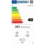 BEKO BCSA269K30N Réfrigérateur encastable congélateur bas - 265 L (163 + 102) - Froid statique