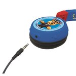 PAT' PATROUILLE Casque 2-en-1 Bluetooth et filaire confortable et pliable pour enfants avec limitation de son - LEXIBOOK