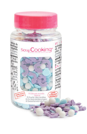 Pot De Décors Sucrés "Sirène" 55G