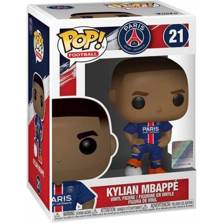 Figurine Funko Pop! Football: Kylian Mbappé (PSG)