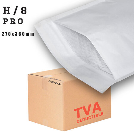 Lot de 1000 enveloppes bulle h/8 270×360
