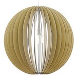 Eglo lampe suspendue cossano marron clair 94766