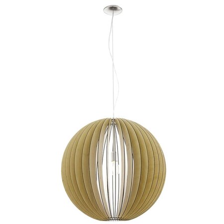 Eglo lampe suspendue cossano marron clair 94766