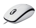 Souris filaire logitech m100 (noir/blanc)