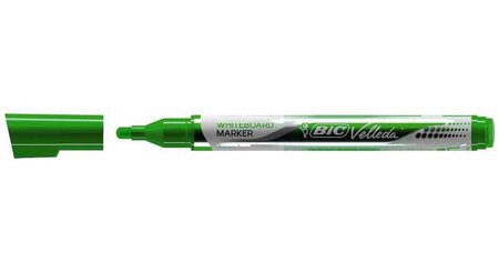 Feutre tableau blanc effaçable LIQUID INK Pocket Pte Ogive Moy. Vert VELLEDA