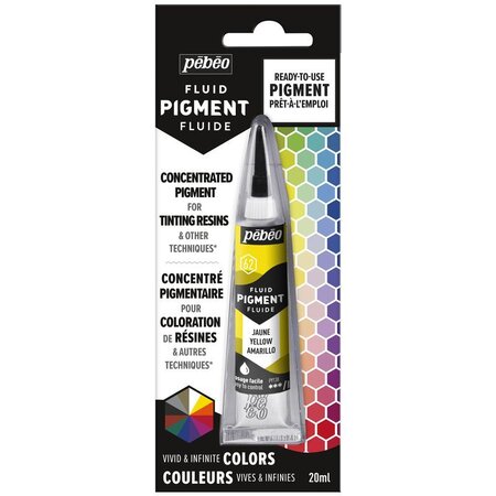 Colorant pigmenté pour résine - Jaune - 20 ml