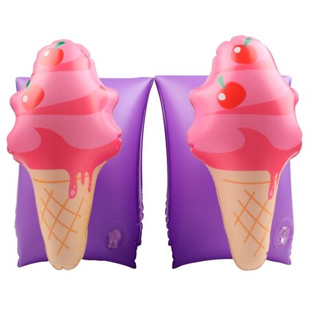 Brassards gonflables de natation enfants 3-6 ans  flotteurs piscine  imprimé glace italienne