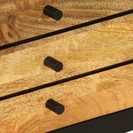 vidaXL Meuble TV Bois de manguier massif 120 x 30 x 50 cm
