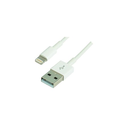 Lightning M / Usb M - Mfi - 2m - Blanc Erard - 8336