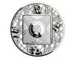 Pièce de monnaie 5 Dollars Iles Salomon 2021 2 onces argent BE – Panda filigrané