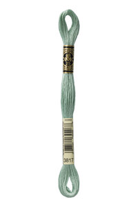 Fil Mouliné DMC Gold Concept 8M Col. 3817 Broderie et Point de Croix