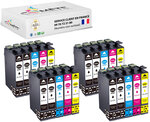 20 cartouche d'encre compatibles avec epson 29xl b8c4m4y4