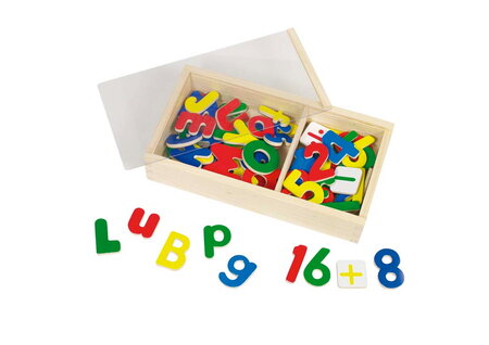 Aimants Alphabet et chiffres - Goki