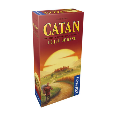 Catan - Jeu de base Extension pour 5 et 6 joueurs - Eco