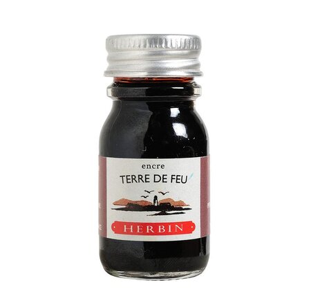 flacon encre 10ml terre de feu HERBIN