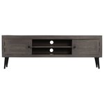 vidaXL Meuble TV Bois massif de manguier 140 x 30 x 45 cm