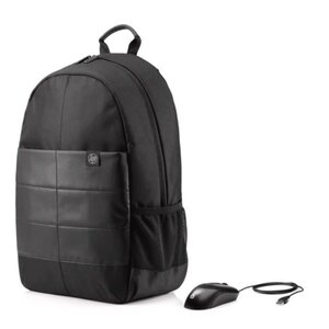 Hp sac a dos pc portable classic backpack 1fk05aa - 15 6 - noir