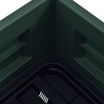 vidaXL Lit surélevé de jardin PP Vert 43x43x35 cm
