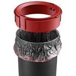 Hailo poubelle à pédale pure taille m 12 l acier inoxydable 0517-010