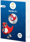 Pièce de monnaie en Argent 10 Euro g 13 Millésime 2023 Mascotte - Paris 2024 RUGBY A
