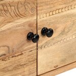 vidaXL Buffet 115x35x75 cm Bois d'acacia massif