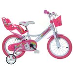 Dino bikes vélo pour enfants unicorn rose 14