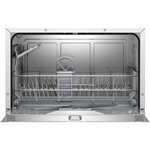 Lave-vaisselle compact pose libre bosh sks51e32eu série 2 - 6 couverts - l55cm - 49db - blanc