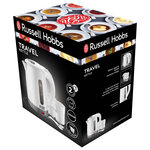 Russell hobbs bouilloire travel blanc 1000 w 0 85 l