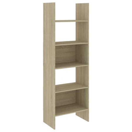 vidaXL Bibliothèque Chêne Sonoma 60x35x180 cm Aggloméré