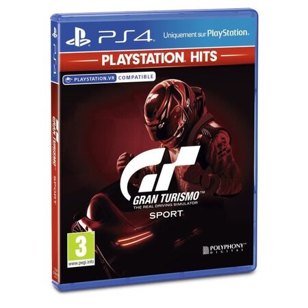 Gran Turismo Sport PlayStation Hits Jeu PS4