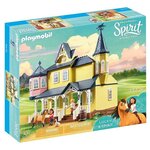 Playmobil 9475 - spirit - maison de lucky
