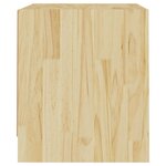 vidaXL Table de chevet 40x30 5x35 5 cm Bois de pin solide