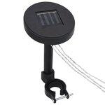 vidaXL Tonnelle avec guirlande lumineuse à LED 3x4 m Anthracite