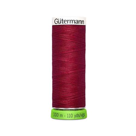 Gütermann Fil à coudre 'Allesnäher' rPET, 100 m, couleur: rouge foncé 384 GÜTERMANN