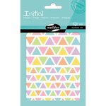 Sachet de 380 Gommettes Triangulaires INITIAL Assorties MAILDOR