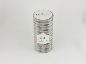 Masking Tape MT Casa 10 cm argyle pink