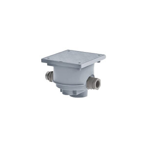 Boite de connexion ø 50 mm a coller gris pour spot piscine