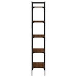 vidaXL Bibliothèque à 5 niveaux chêne marron 56x31 5x174 cm