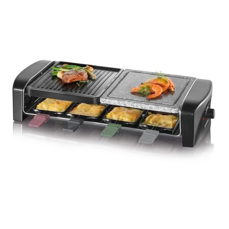 SEVERIN RG9645 Appareil a raclette 8 personnes - Noir