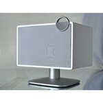 JAMO DS6 - Enceinte Bluetooth - Radio FM -  Affichage LCD - Blanc